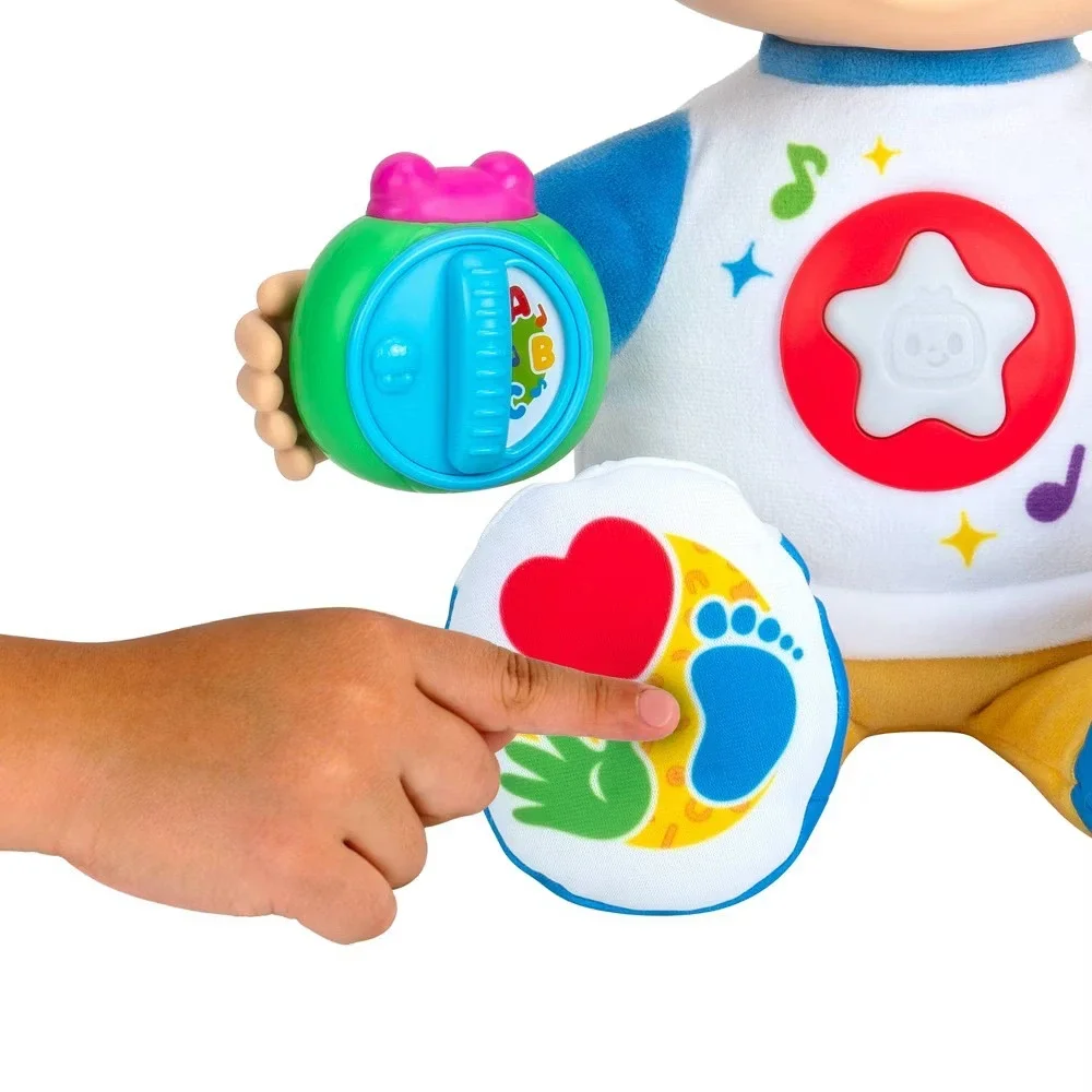 Cocomelon Discover 'N Play JJ Doll 5 Interactive Ways to Play 60+ Sounds Phrases